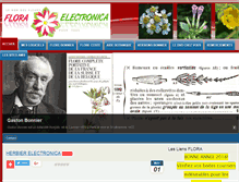 Tablet Screenshot of flora-electronica.com